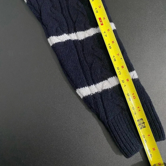 Armor Lux NWT Wool Fisherman Sweater Striped Navy - Picture 11 of 15